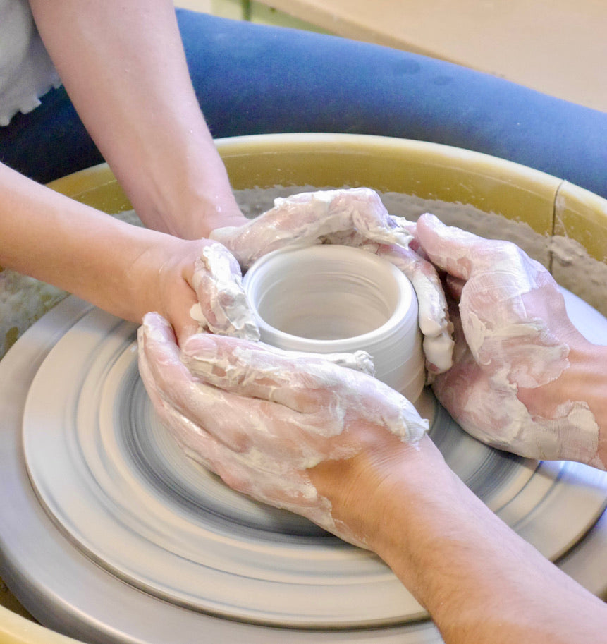 Wheel Throwing Clay Date - Sunday 2/18/24, 2 PM - 4 PM