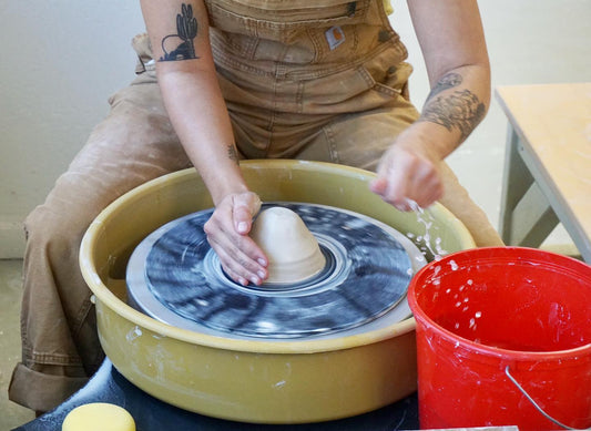 Introduction to Wheel Throwing - Wednesday Afternoons with Marie Bose (5/1-6/19), 1 PM - 4 PM
