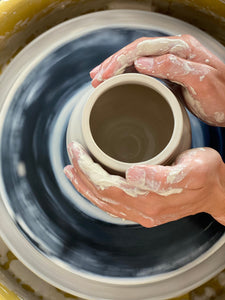 Wheel Throwing Clay Date - Saturday 10/7/23, 10 AM - 12 PM
