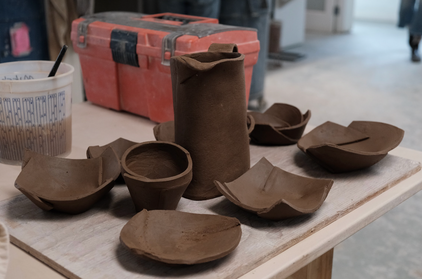 Shaping with Slabs: A Hand-building Workshop -- 3/15/25, 2pm - 4pm