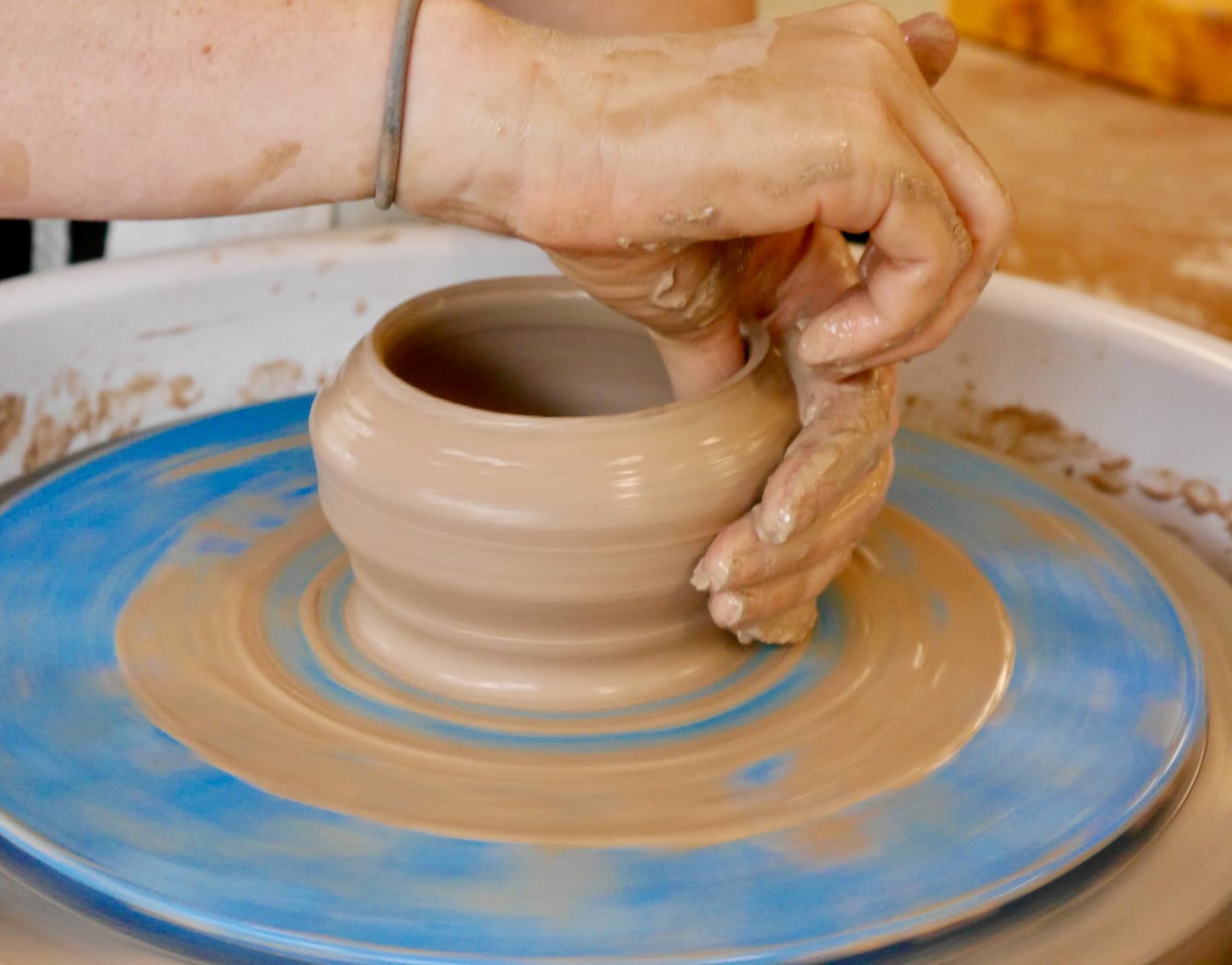 Introduction to Wheel Throwing - Wednesday Evenings with Marie Bose (10/16 - 12/4), 5:30 PM - 8:30 PM